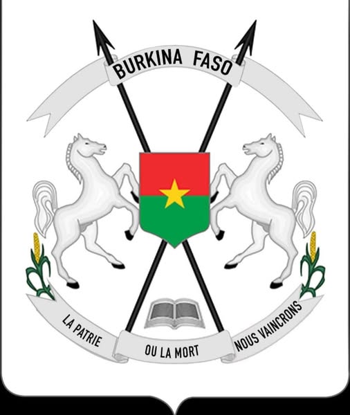 Armoirie Burkina Faso dark